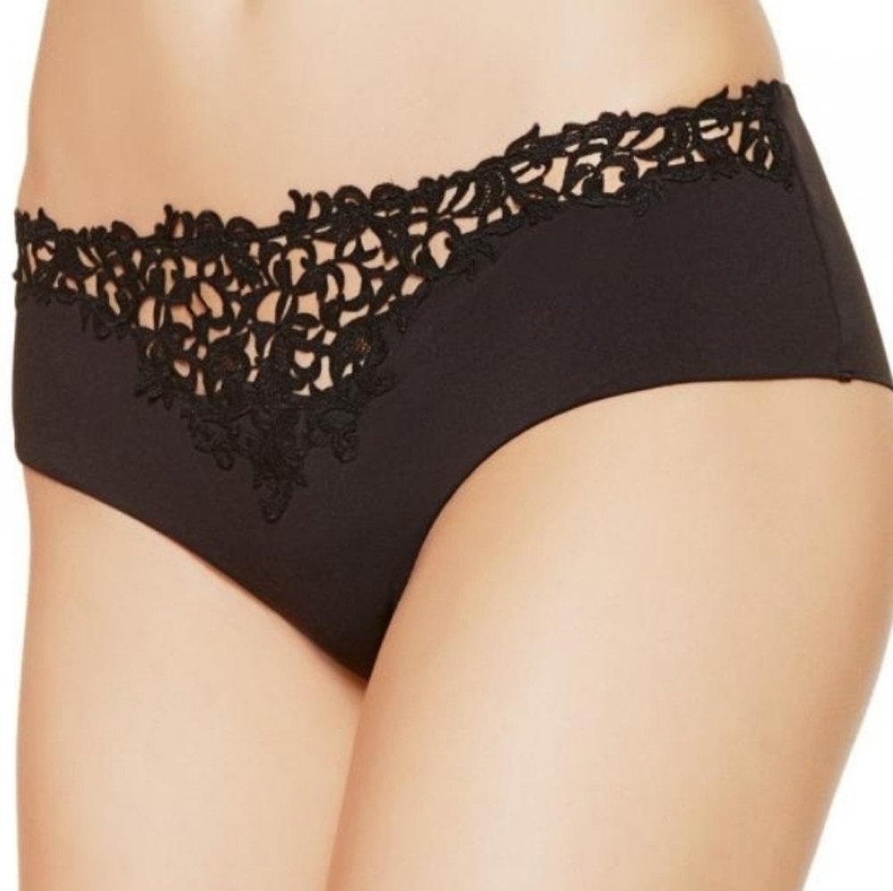 La Perla Petit macrame boy shorts black size XS